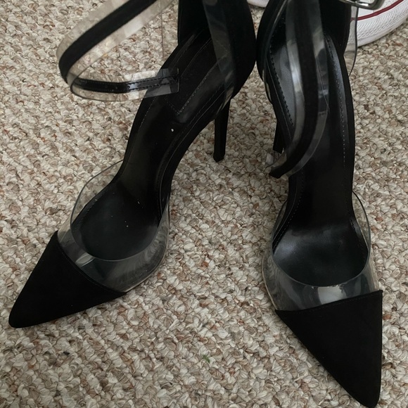 Forever21 black pointy heel - Picture 3 of 8